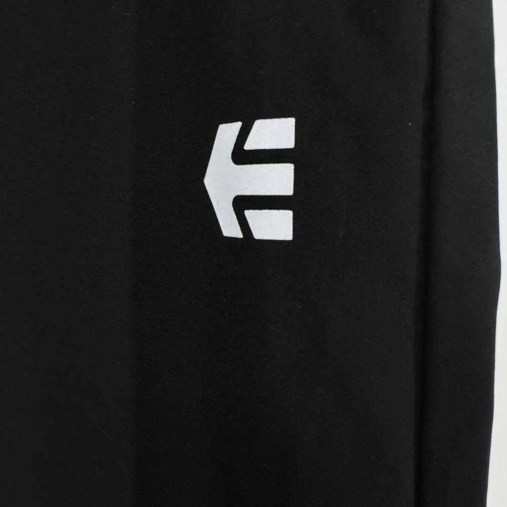 Etnies Mens‎ Black Skate Jogger Pants Mesh Lined Elastic Waist Small RN95182